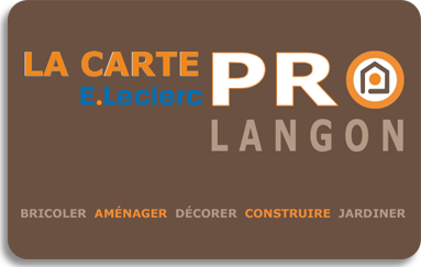 Carte Pro Leclerc Langon